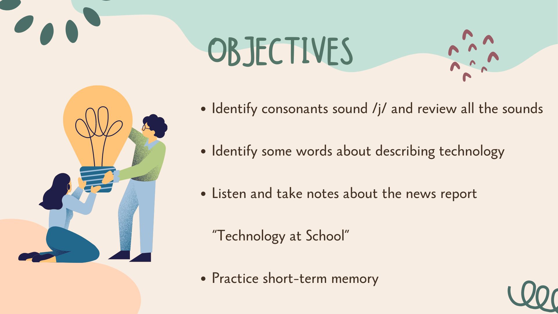 1. Objectives